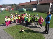 Vycházka na separační dvůr v obci